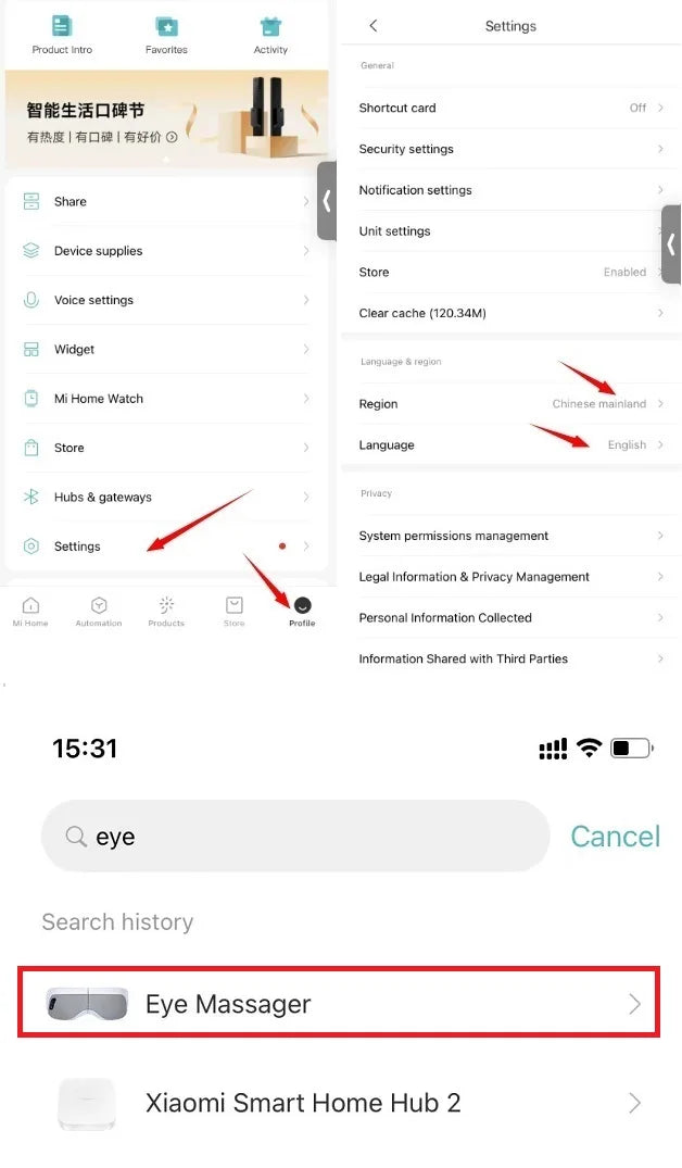 Fasciyo Smart Eye Massager