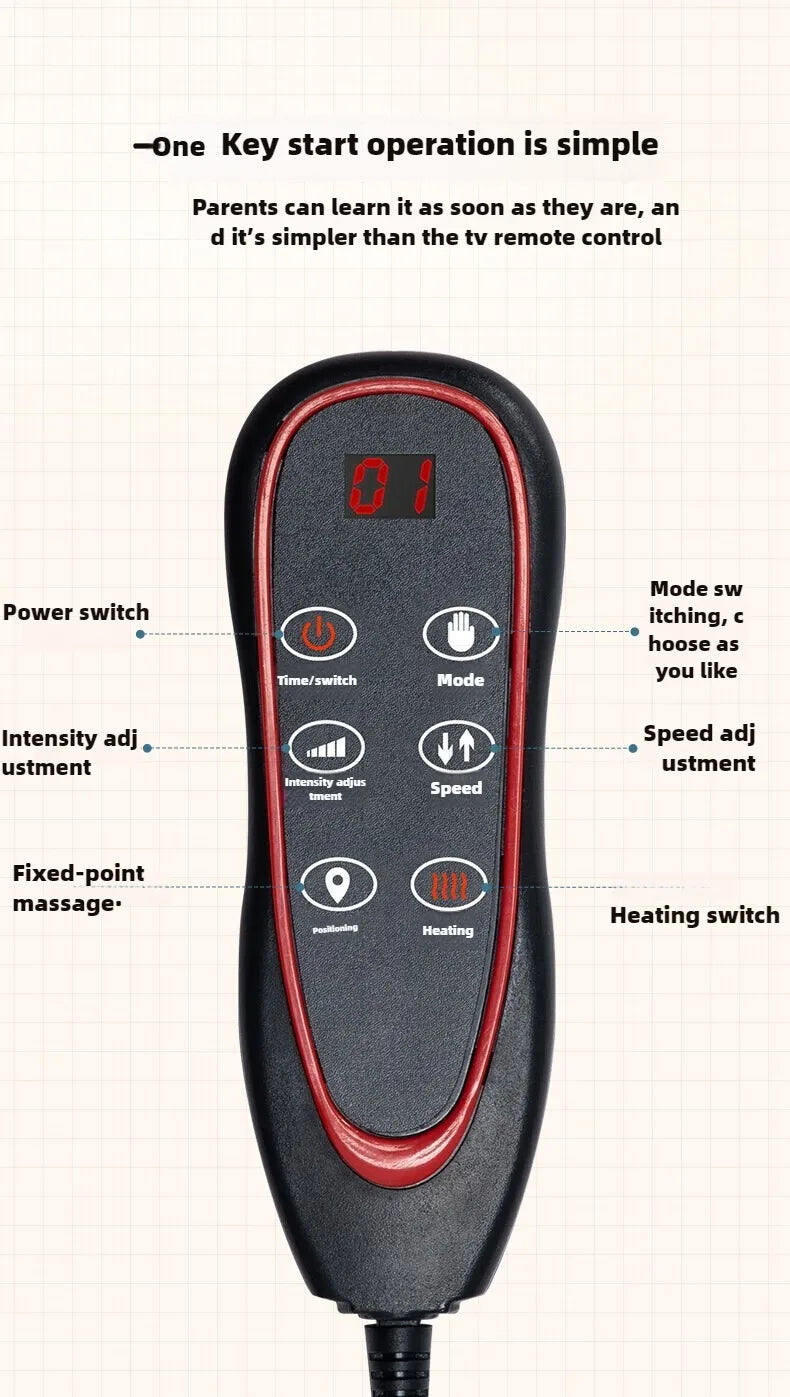 Fasciyo Full-Body Heat Massage Mattress